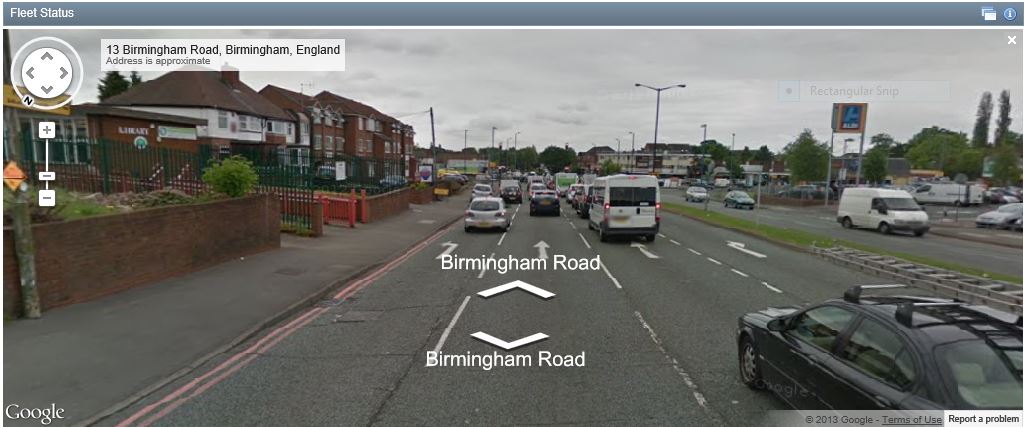 Google Street View Example